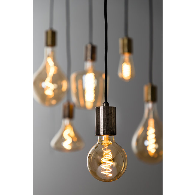 Light en Living Deco LED globe Ø9,5x14 cm LIGHT 4W amber E27 dimbaar