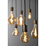 Light en Living Deco LED globe Ø9,5x14 cm LIGHT 4W amber E27 dimbaar