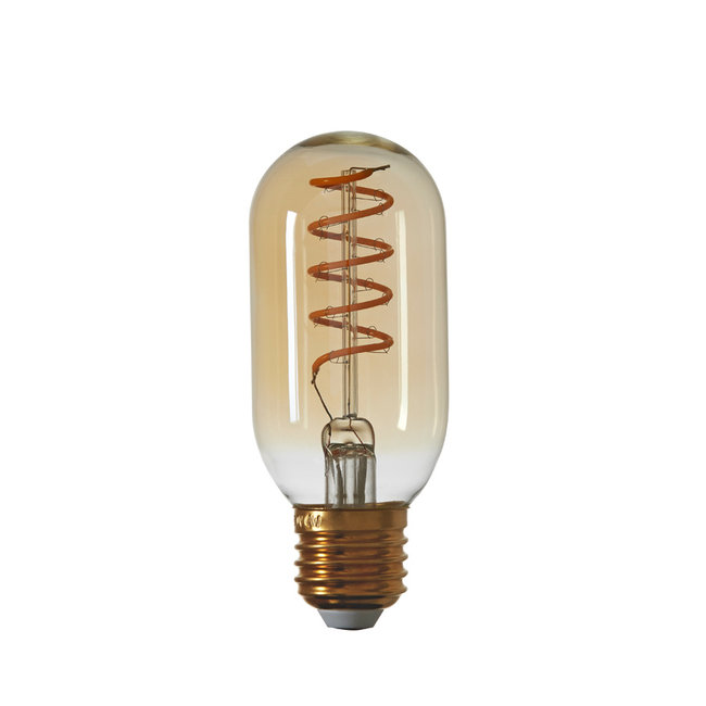 Light & Living Deco LED staaf breed Ø4,5x12,5 cm LIGHT 4W amber E27 dimbaar