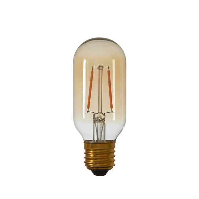 Light & Living LED staaf breed Ø4,5x11 cm LIGHT 2W amber E27