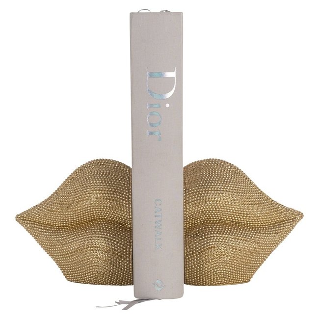 Richmond Interiors  Boekenstandaard Kiss goud