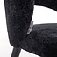 Richmond Interiors  Stoel Savoy black chenille (Bergen 809 black chenille)