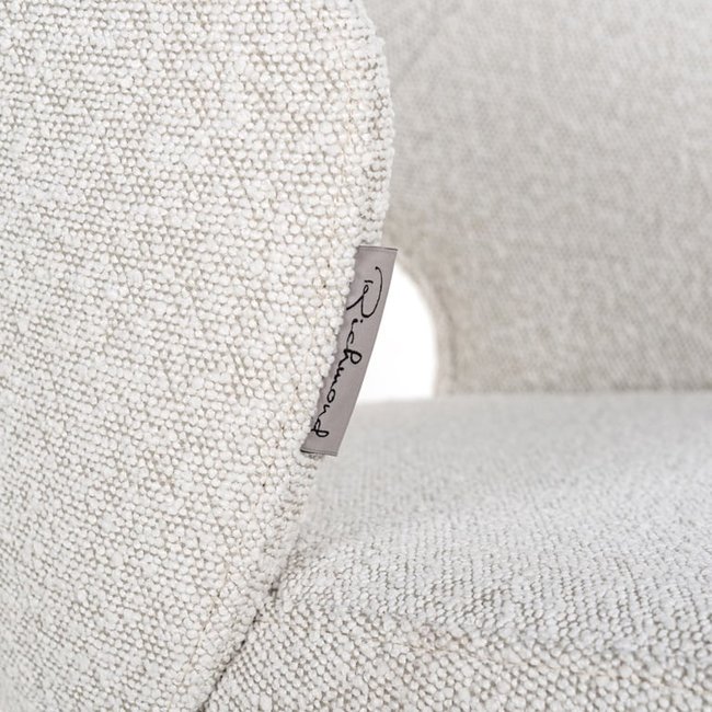 Richmond Interiors  Barstoel Savoy white bouclé (Copenhagen 900 Bouclé White)