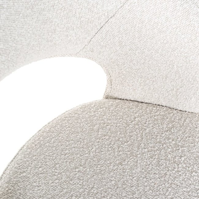 Richmond Interiors  Barstoel Savoy white bouclé (Copenhagen 900 Bouclé White)