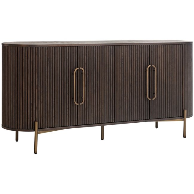 Richmond Interiors  Dressoir luxor 4-deurs (Brown)