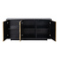 Richmond Interiors  Dressoir Esher 3-deuren (Black)