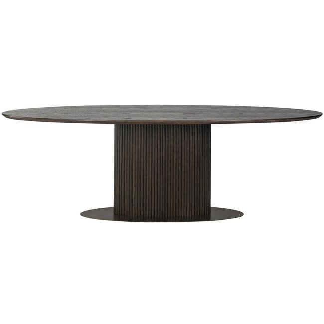 Richmond Interiors  Eettafel Luxor ovaal 235 (Brown)