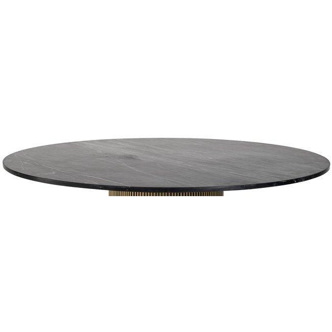Richmond Interiors  Eettafel Ironville Ø140 (Black/gold)