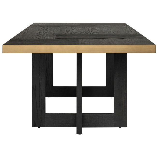 Richmond Interiors  Eettafel Cambon 280 (Dark coffee)