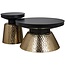 Richmond Interiors  Salontafel Freddie (Black/gold)