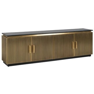 Richmond Interiors  TV-dressoir Ironville 4-deuren goud