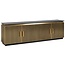 Richmond Interiors  TV-dressoir Ironville 4-deuren goud