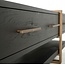 Richmond Interiors  TV-dressoir Cambon 3-laden (Dark coffee)