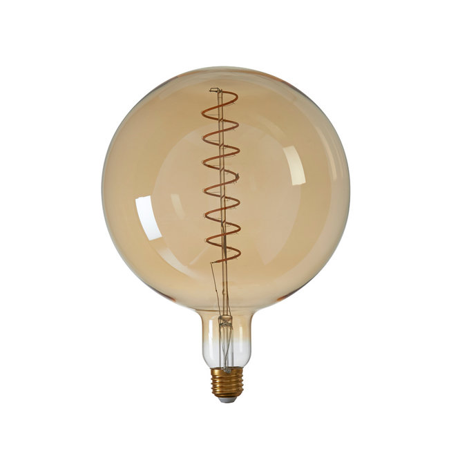 Light en Living Deco LED globe Ø20x26 cm LIGHT 4W amber E27 dimbaar