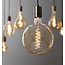 Light en Living Deco LED globe Ø20x26 cm LIGHT 4W amber E27 dimbaar