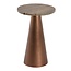 Light en Living Bijzettafel 36x36x51 cm YNEZ travertin  bruin+koper