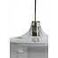 Light en Living Hanglamp Ø29,5x21 cm SOLNA antiek brons+smoke glas