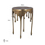 Richmond Interiors  Bijzettafel Carly (Brushed Gold)