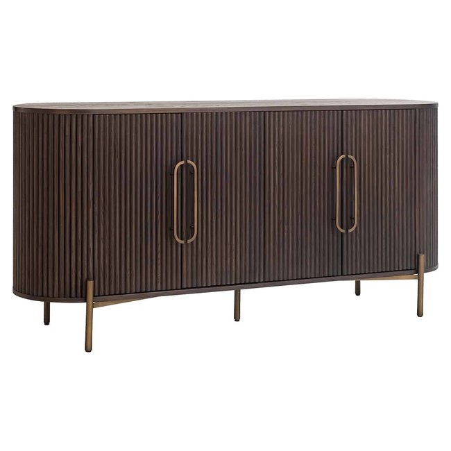 Richmond Interiors  Dressoir luxor 4-deurs (Brown)