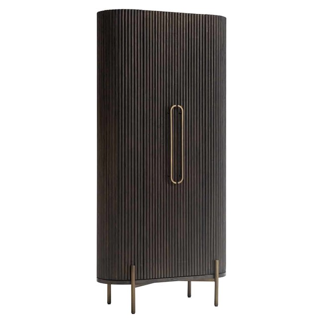 Richmond Interiors  Wandkast Luxor 1-deur (Brown)