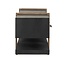 Richmond Interiors  TV-dressoir Cambon 3-laden (Dark coffee)