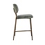 Richmond Interiors  Counterstoel Xenia thyme fusion / brushed gold legs (Fusion thyme 206)