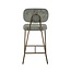 Richmond Interiors  Counterstoel Xenia thyme fusion / brushed gold legs (Fusion thyme 206)