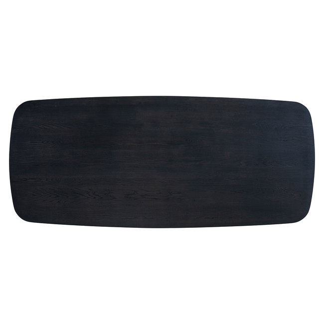 Richmond Interiors  Eettafel Cambon 235 deens ovaal (Dark coffee)
