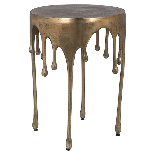 Richmond Interiors  Bijzettafel Carly (Brushed Gold)