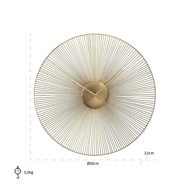 Richmond Interiors  Klok Audrey goud