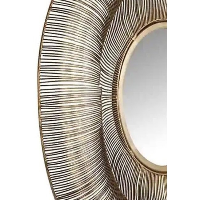 Richmond Interiors  Spiegel Aliza 75Ø (Brushed Gold)