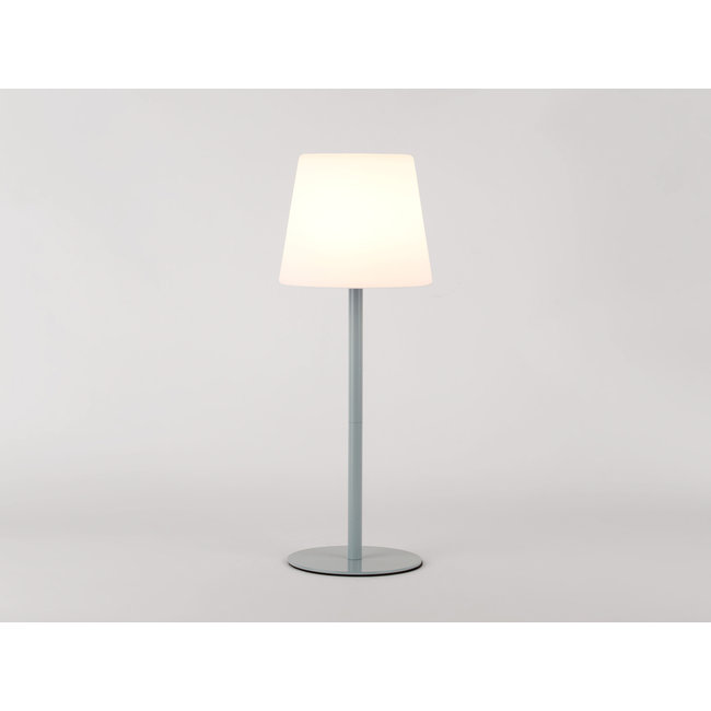 Leitmotiv Tafellamp voor binnen en buiten lichtblauw