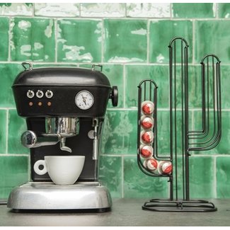 Present Time Coffeepadhouder cactus zwart