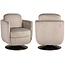 Richmond Interiors  Draaifauteuil Turner khaki velvet