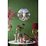 Light en Living Hanglamp MEDINA glas  rainbow+zwart - 3 afmetingen