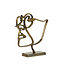 Light en Living Ornament FACE antiek brons - 3 maten