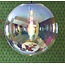 Light en Living Hanglamp MEDINA glas  rainbow+zwart - 3 afmetingen
