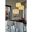 Light en Living Hanglamp Ø60x45 cm PLUMERIA zand