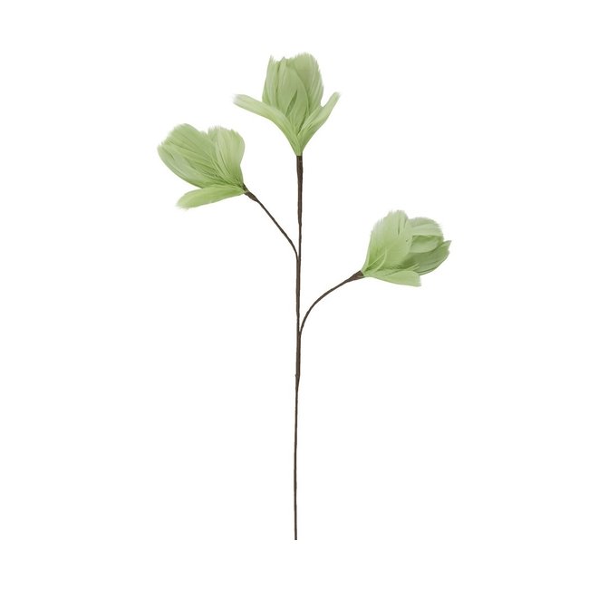 Light en Living Ornament 3 bloemen 70 cm TULIP licht  groen