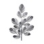 Parlane Ornament 10x2x76 cm PEACOCK FEATHER platinum
