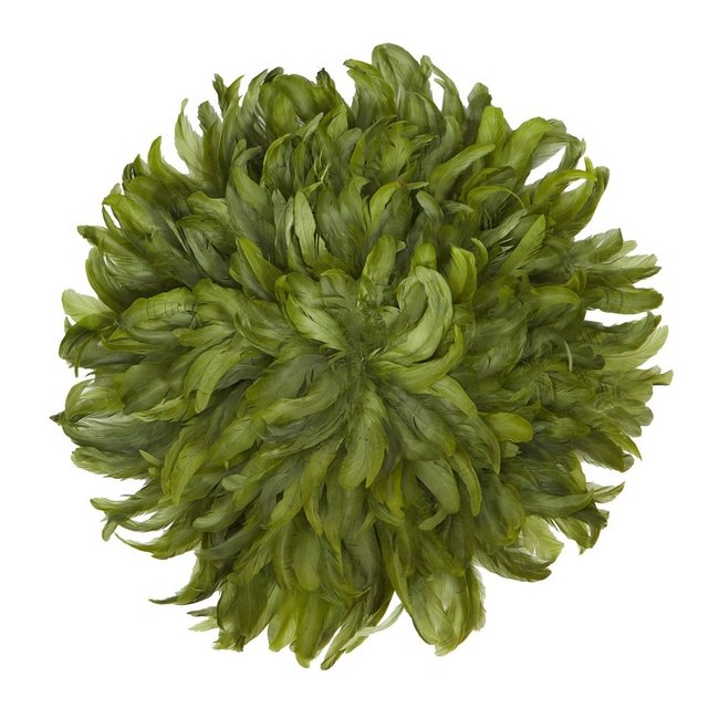 Light en Living Wandornament Ø50 cm PLUM olijf groen