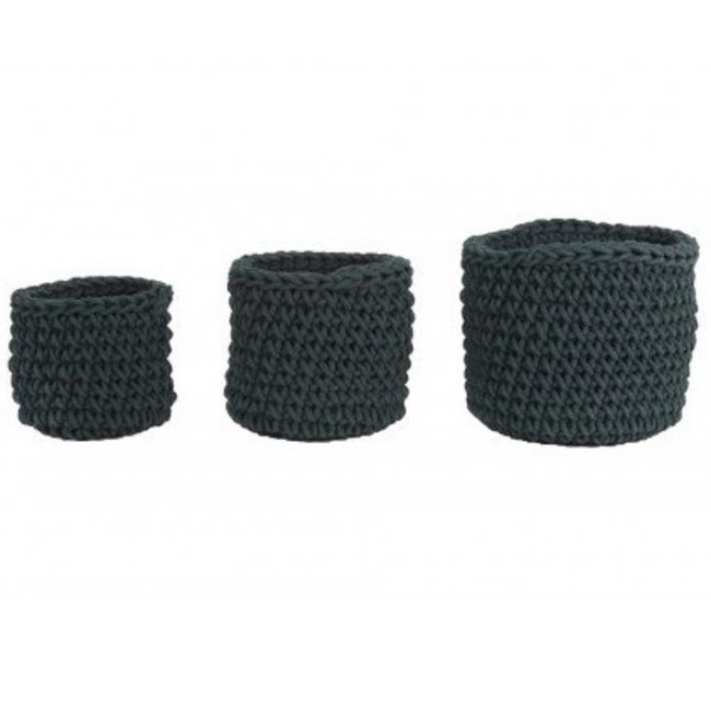 Light en Living Mand Set van 3  Abari donkergroen