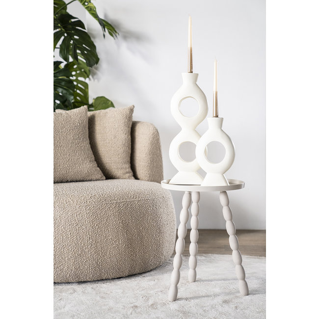 By Boo Kandelaar Torch groot - white