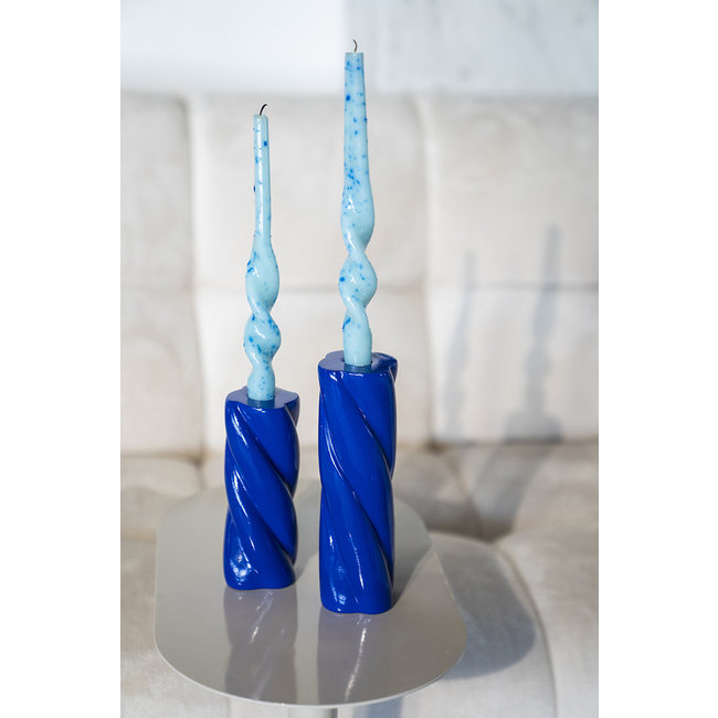 By Boo Kandelaar Chuppa klein - blauw