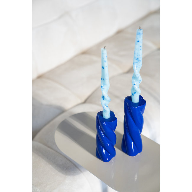 By Boo Kandelaar Chuppa klein - blauw