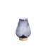 Light en Living Tafellamp LED TAJERA glas grijs+goud - 2 afmetingen