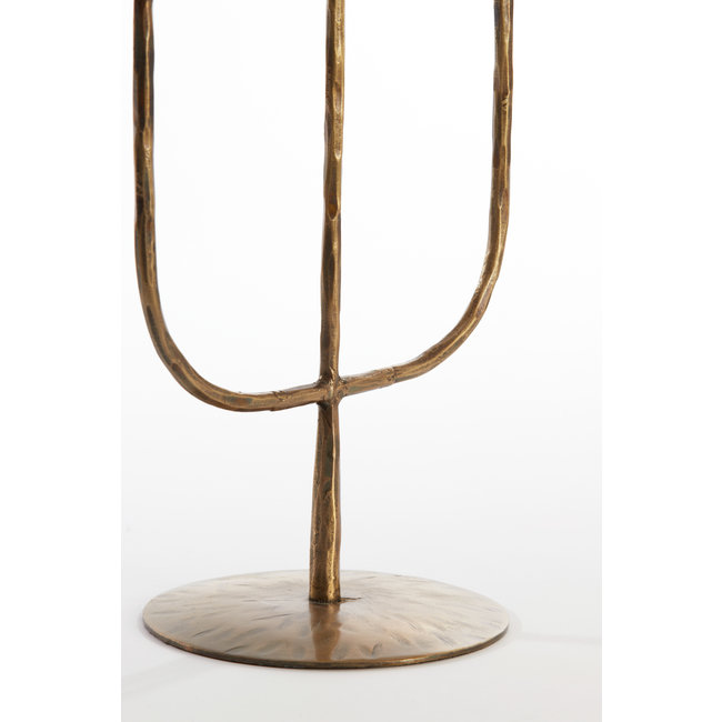 Light en Living Kandelaar 3L 22,5x15x45,5 cm NICOLE  antiek brons