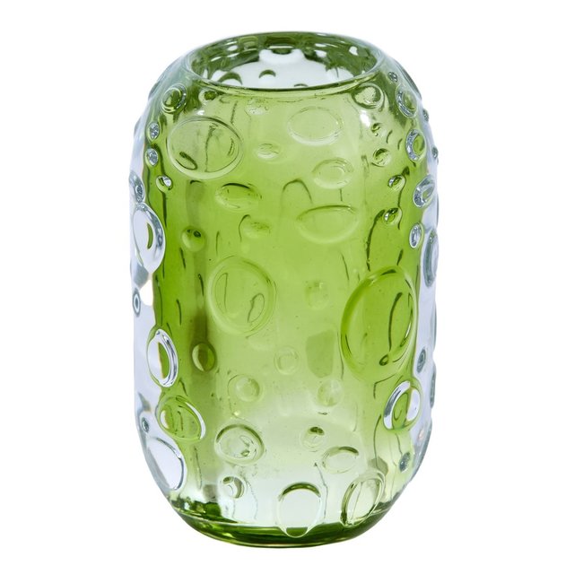 Light en Living Theelicht FINLEY glas licht groen - 2 afmetingen