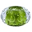 Light en Living Theelicht FINLEY glas licht groen - 2 afmetingen