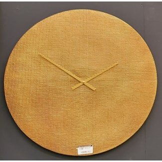 Light en Living Klok Ø58 cm NURRAN relief antiek brons